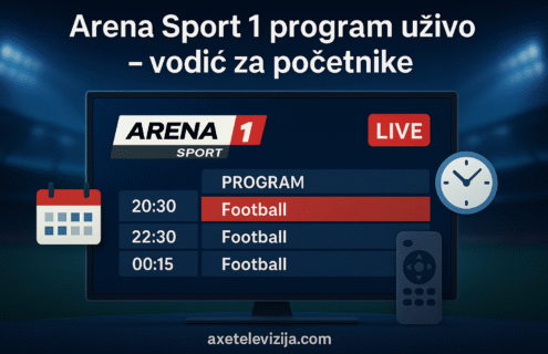 arena sport 1 program uzivo vodic za pocetnike