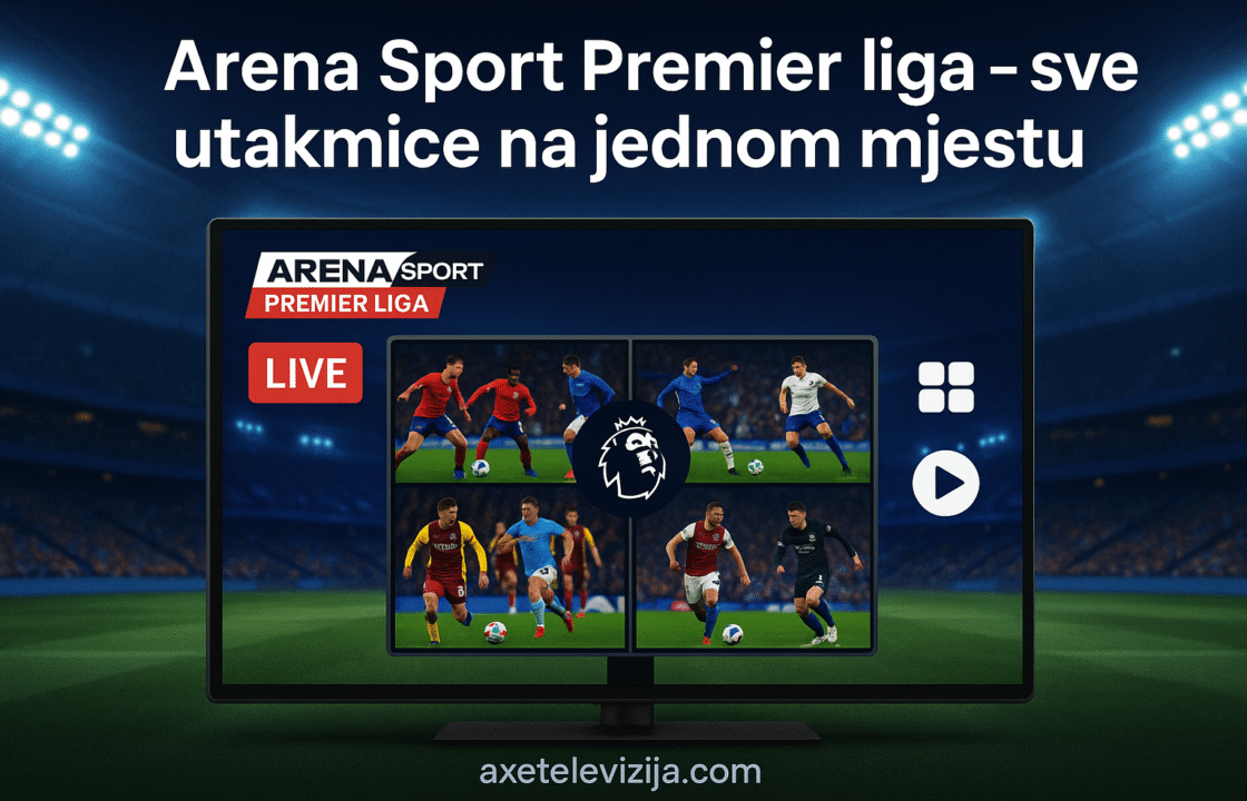 arena sport premier liga sve utakmice na jednom mjestu