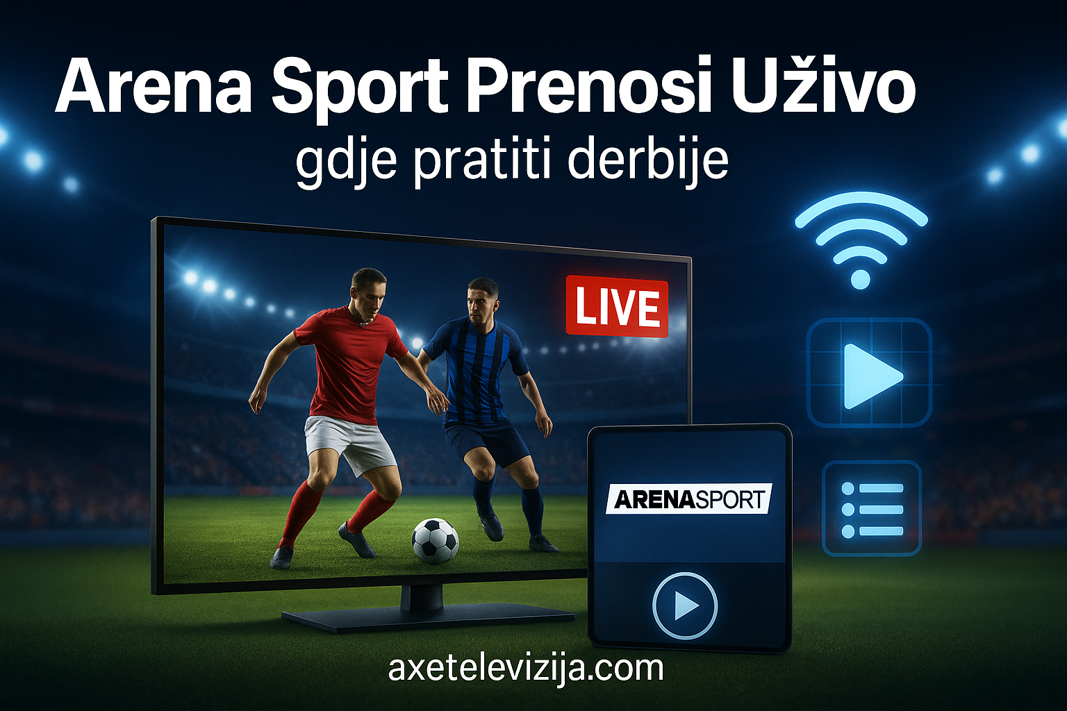 arena sport prenosi uzivo gdje pratiti derbije