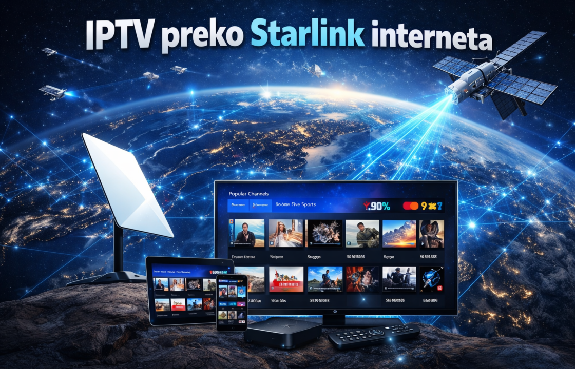 iptv preko starlink interneta