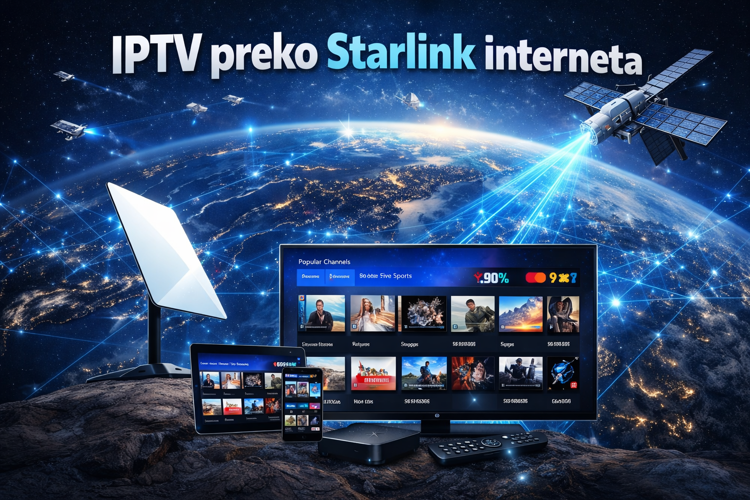iptv preko starlink interneta