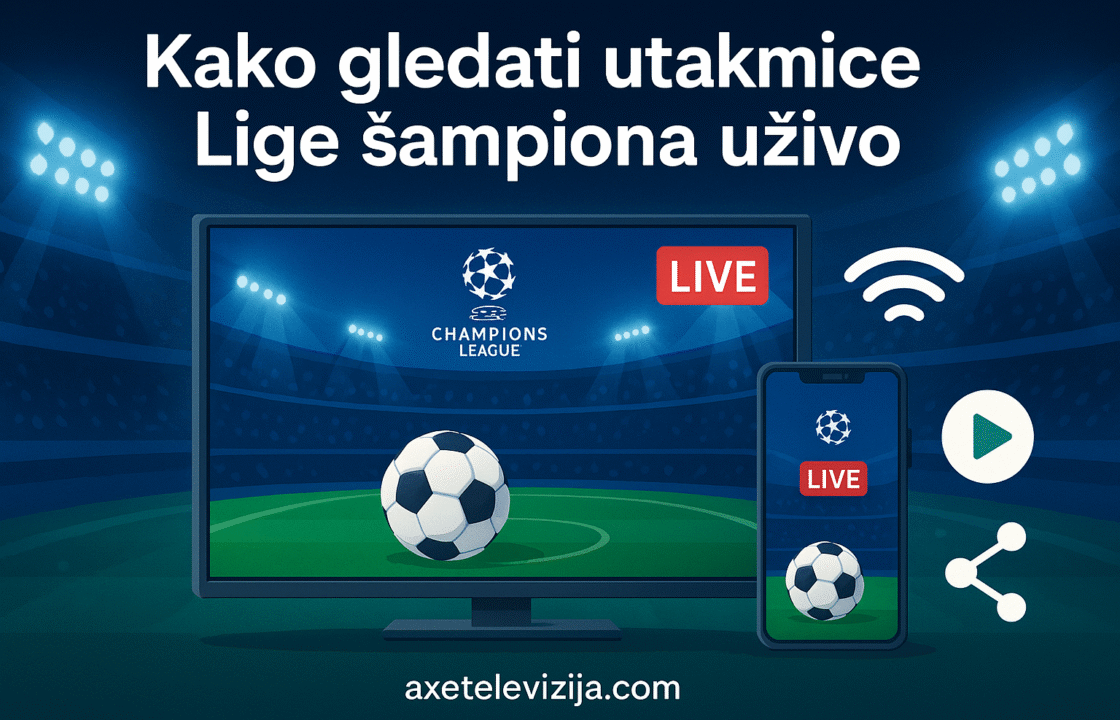 kako gledati utakmice lige sampiona uzivo