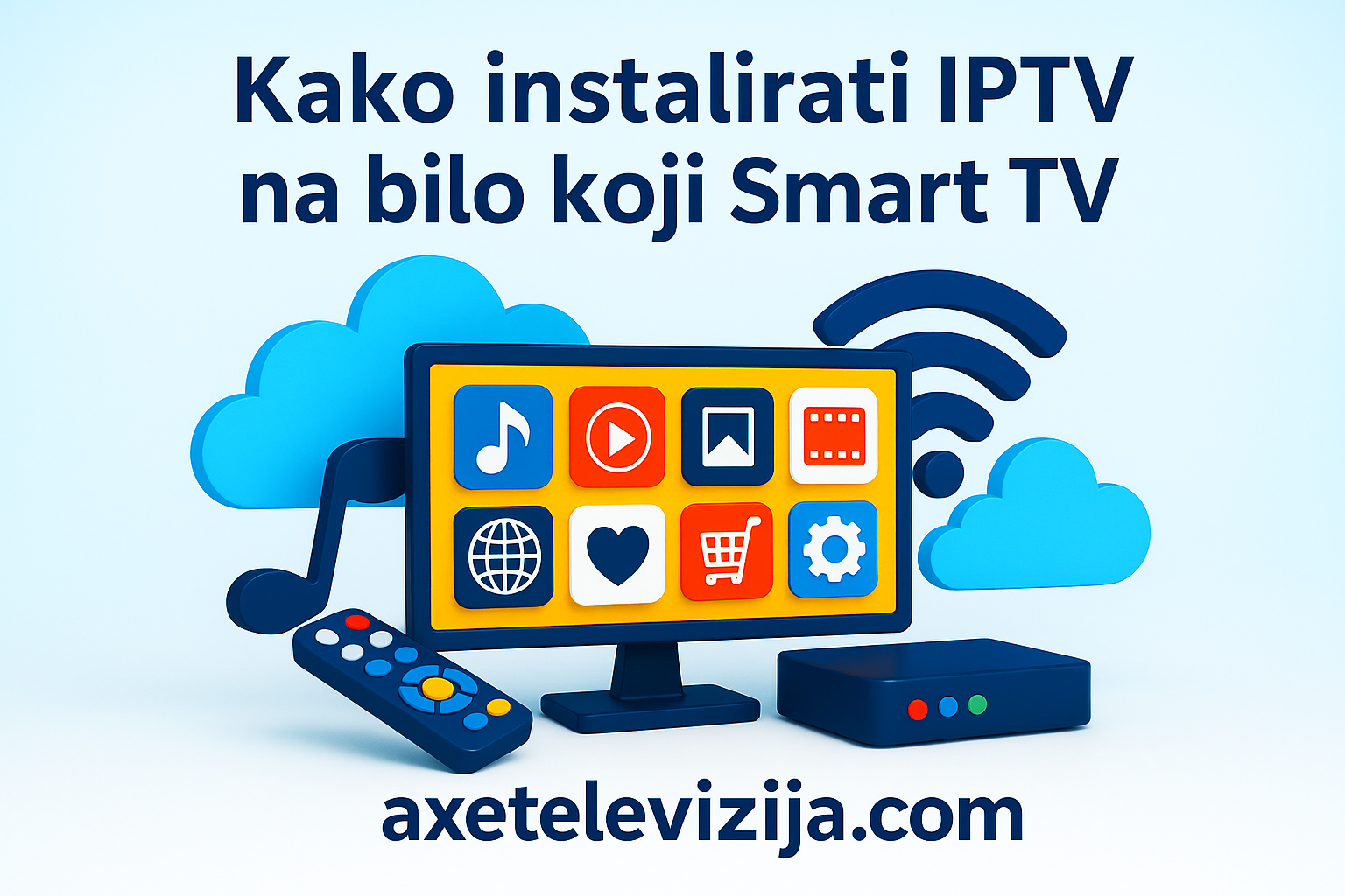 kako instalirati iptv na bilo koji smart tv