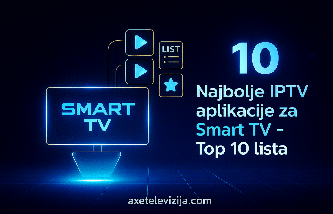 najbolje iptv aplikacije za smart tv - top 10 lista
