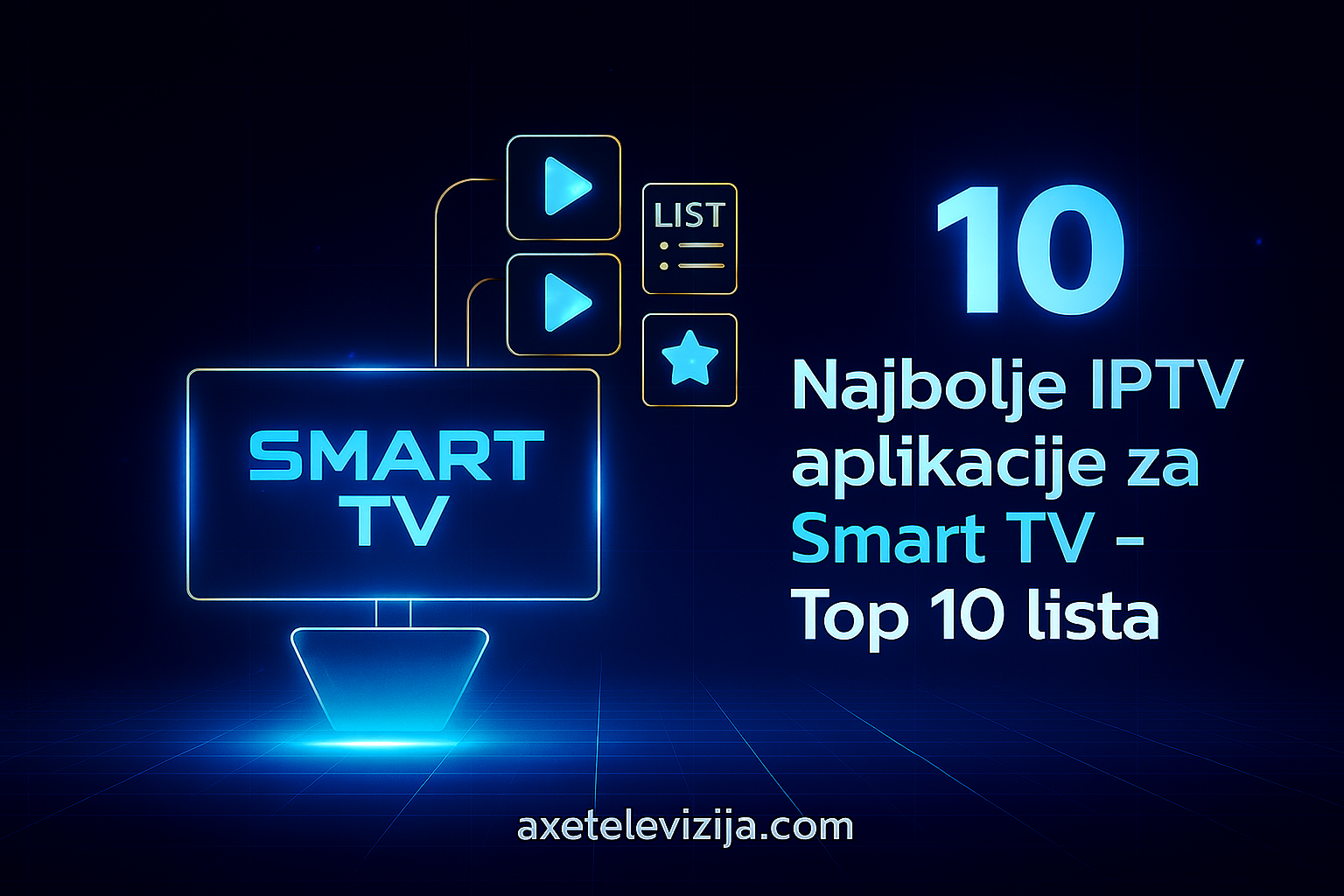 najbolje iptv aplikacije za smart tv - top 10 lista