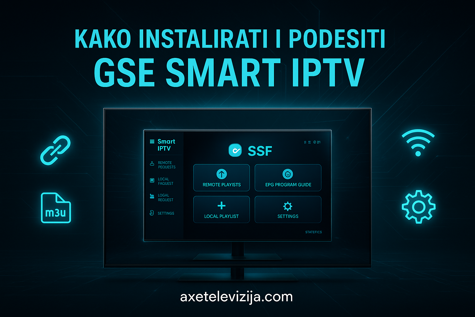 kako instalirati i podesiti gse smart iptv