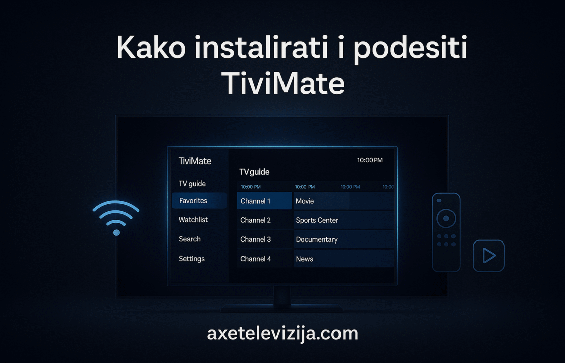 kako instalirati i podesiti tivimate na android tv