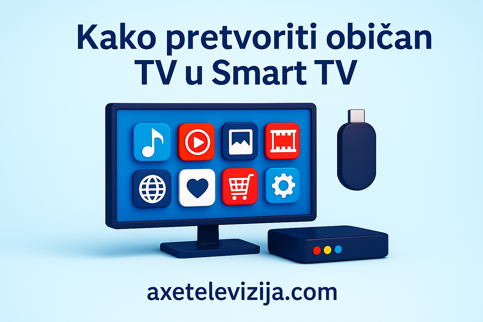 kako pretvoriti obican tv u smart tv