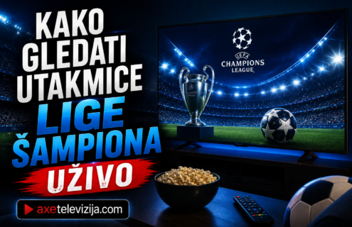 kako gledati utakmice Lige šampiona uživo