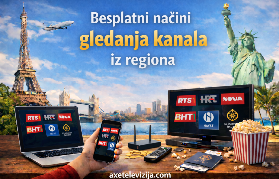 Besplatni načini gledanja kanala iz regiona
