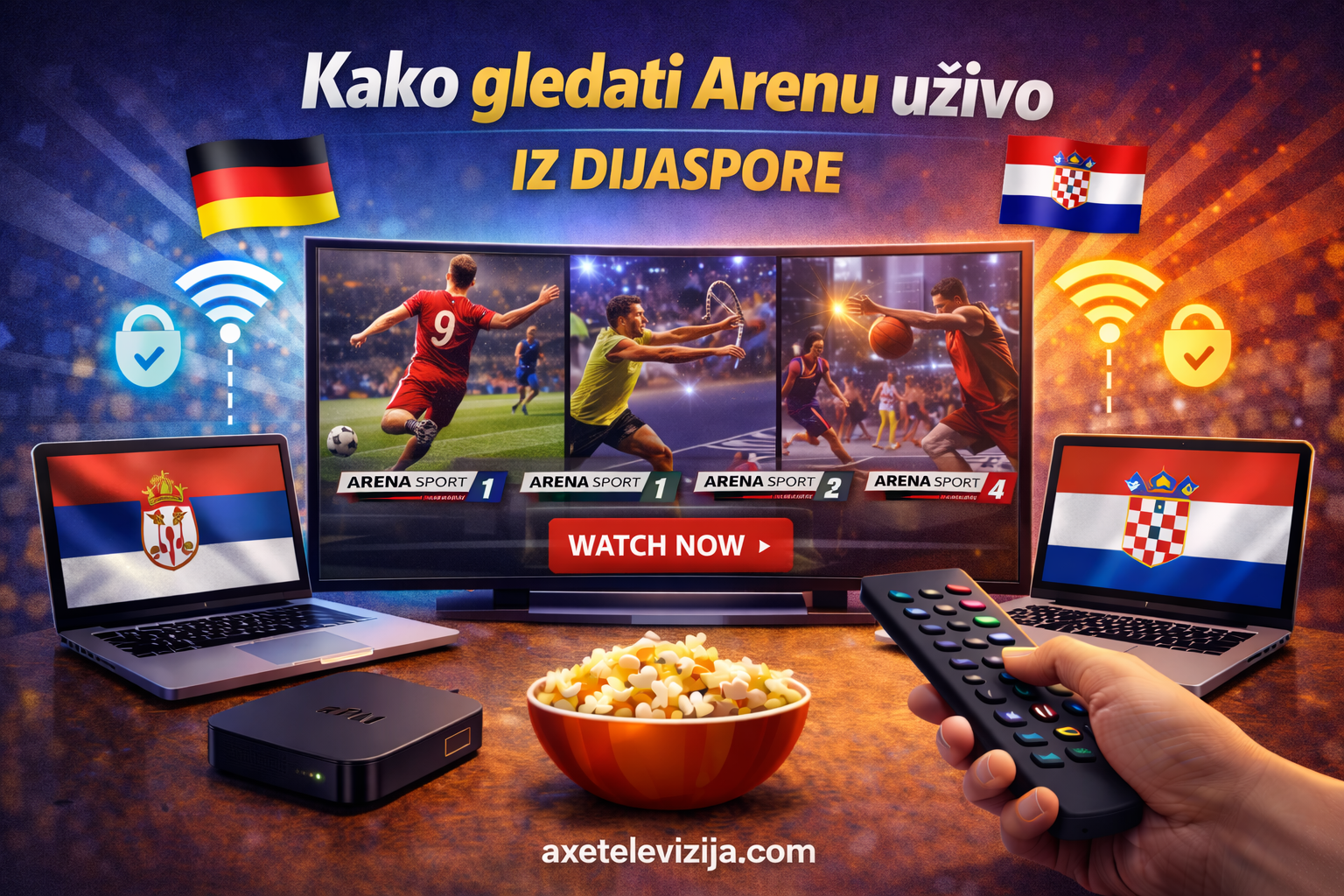 Kako gledati Arenu uživo iz dijaspore