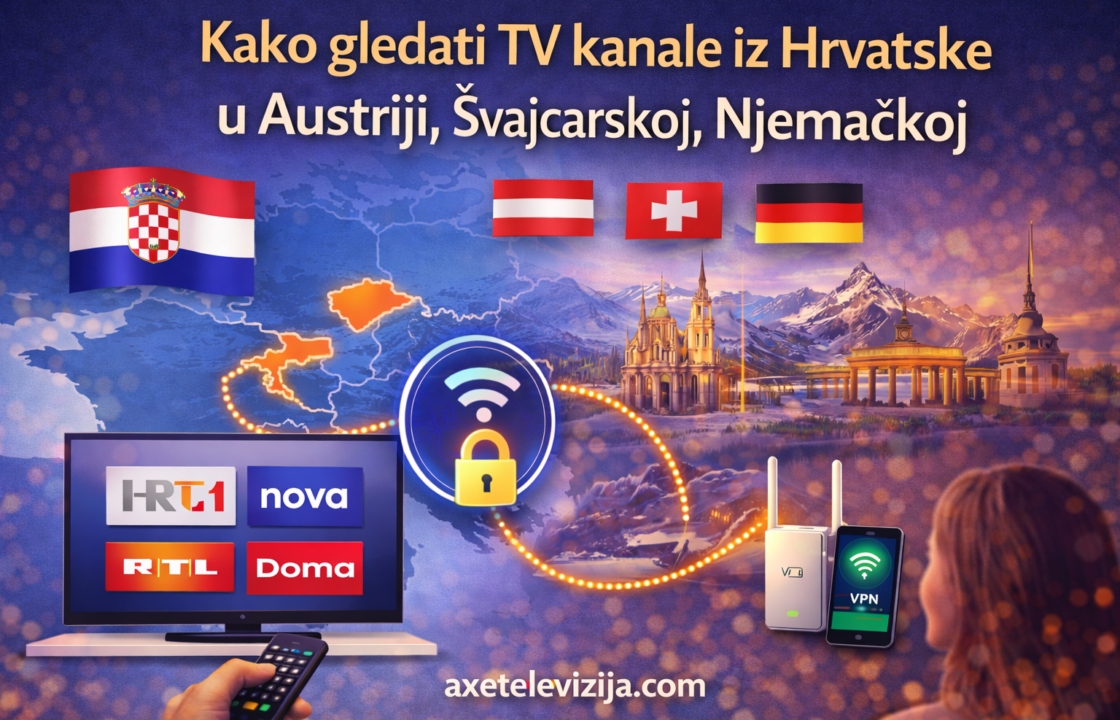 Kako gledati TV kanale iz Hrvatske u Austriji, Švajcarskoj i Njemačkoj