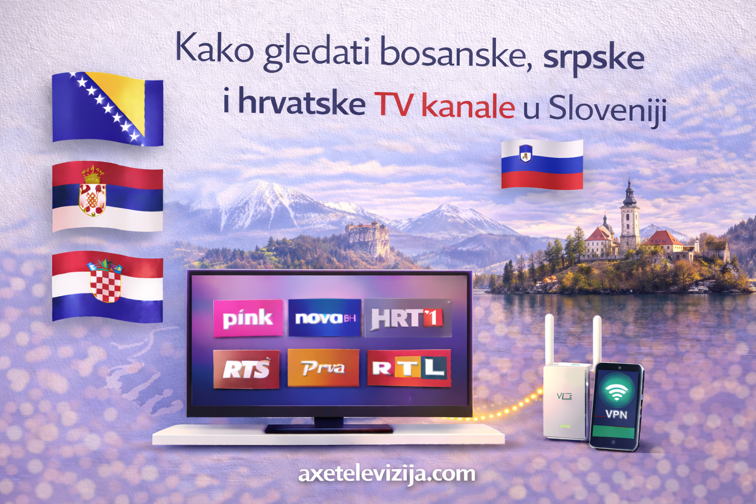 Kako gledati bosanske, srpske i hrvatske TV kanale u Sloveniji