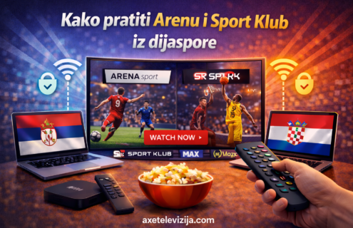 Kako pratiti Arenu i Sport Klub iz dijaspore