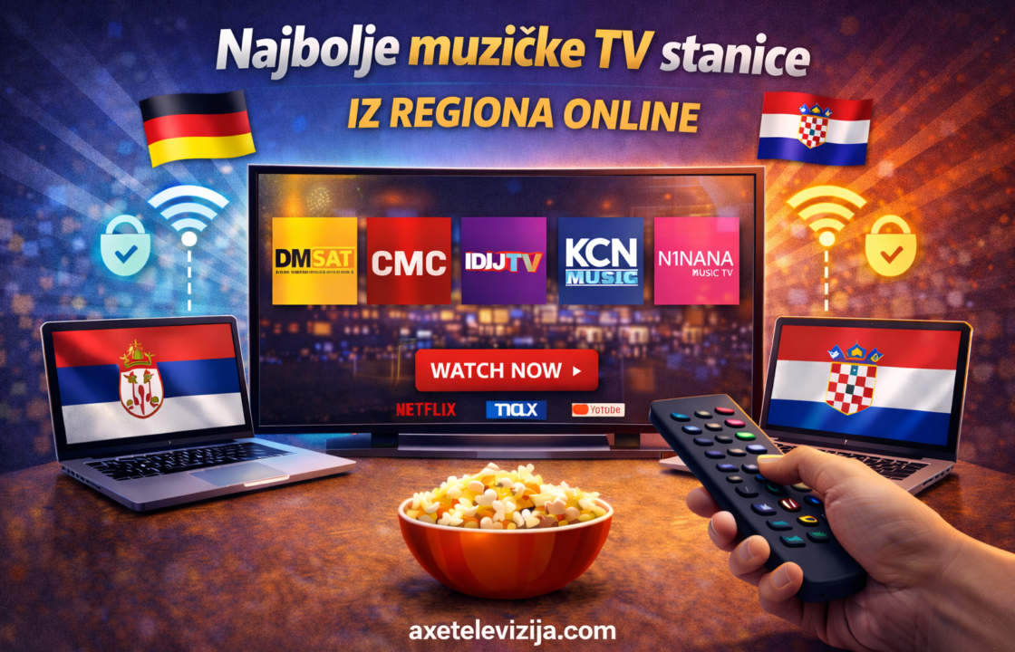 Najbolje muzičke TV stanice iz regiona online