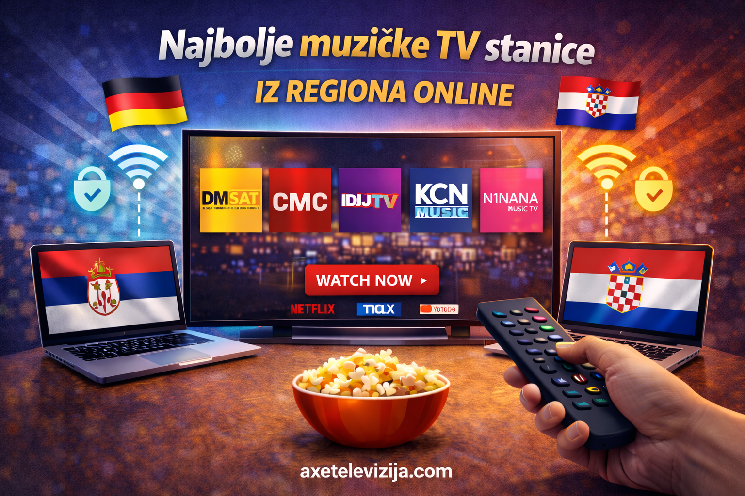 Najbolje muzičke TV stanice iz regiona online