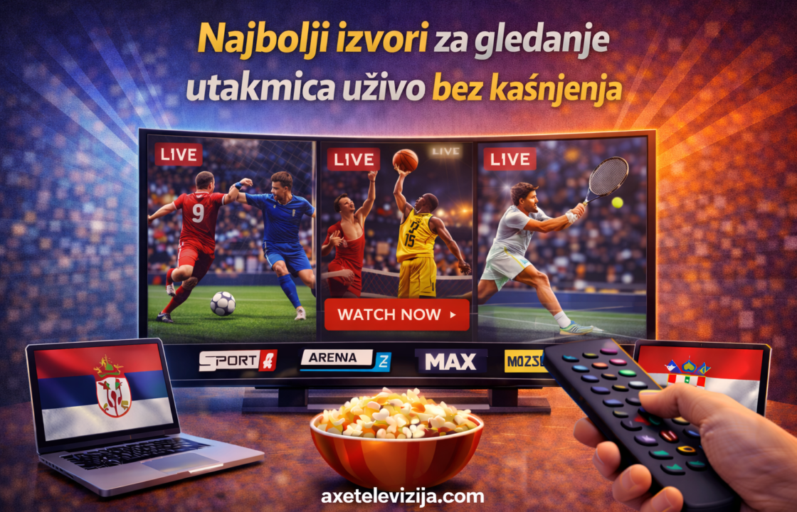 Najbolji izvori za gledanje utakmica uživo bez kašnjenja