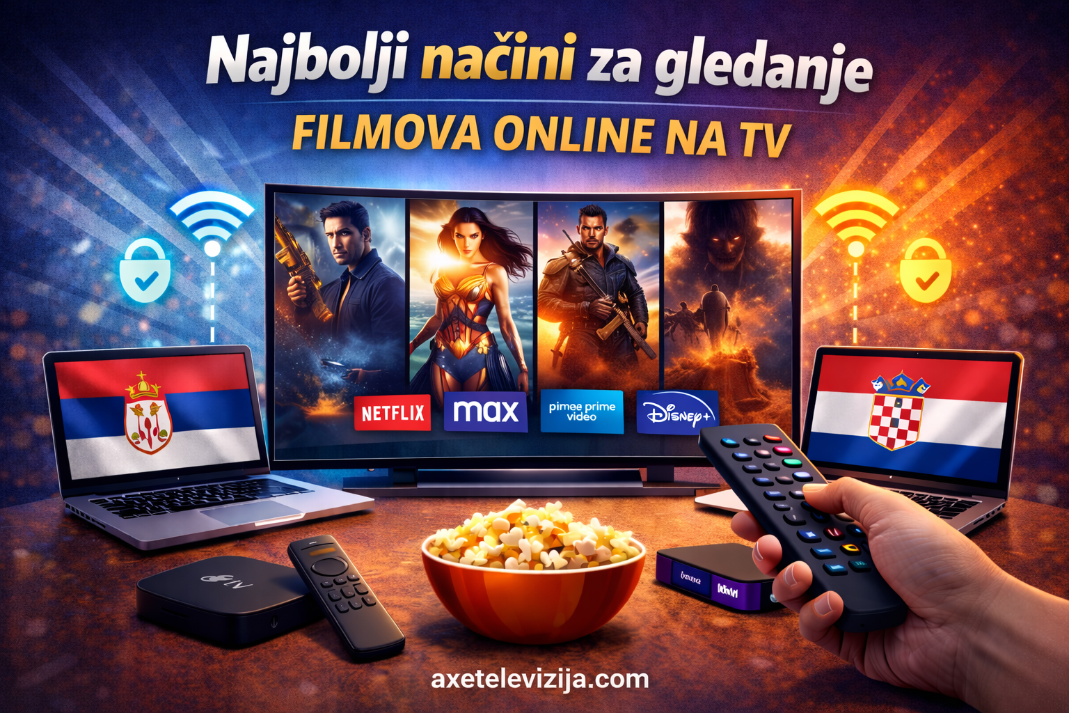 Najbolji načini za gledanje filmova online na TV