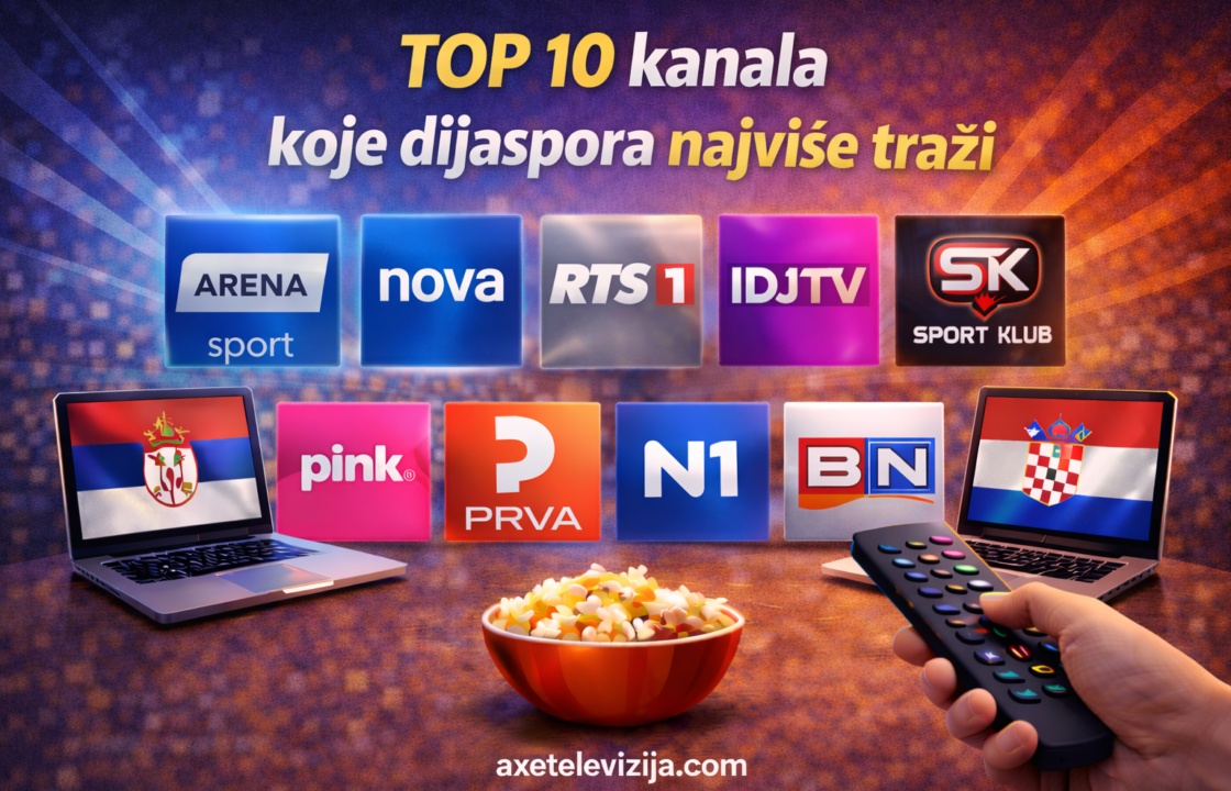 Top 10 kanala koje dijaspora najviše traži