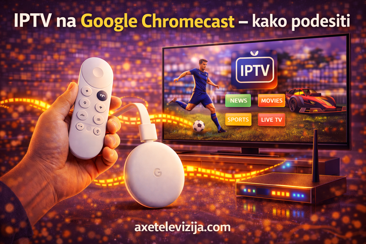 iptv na google chromecast
