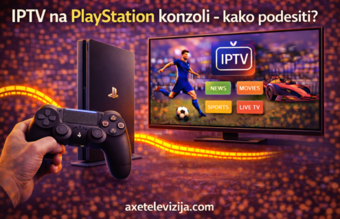 iptv na playstation konzoli