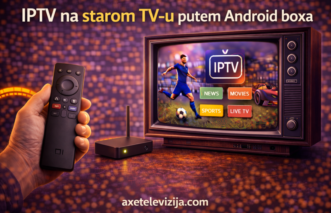 iptv na starom tvu putem android boxa