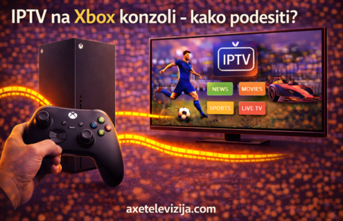 iptv na xbox konzoli