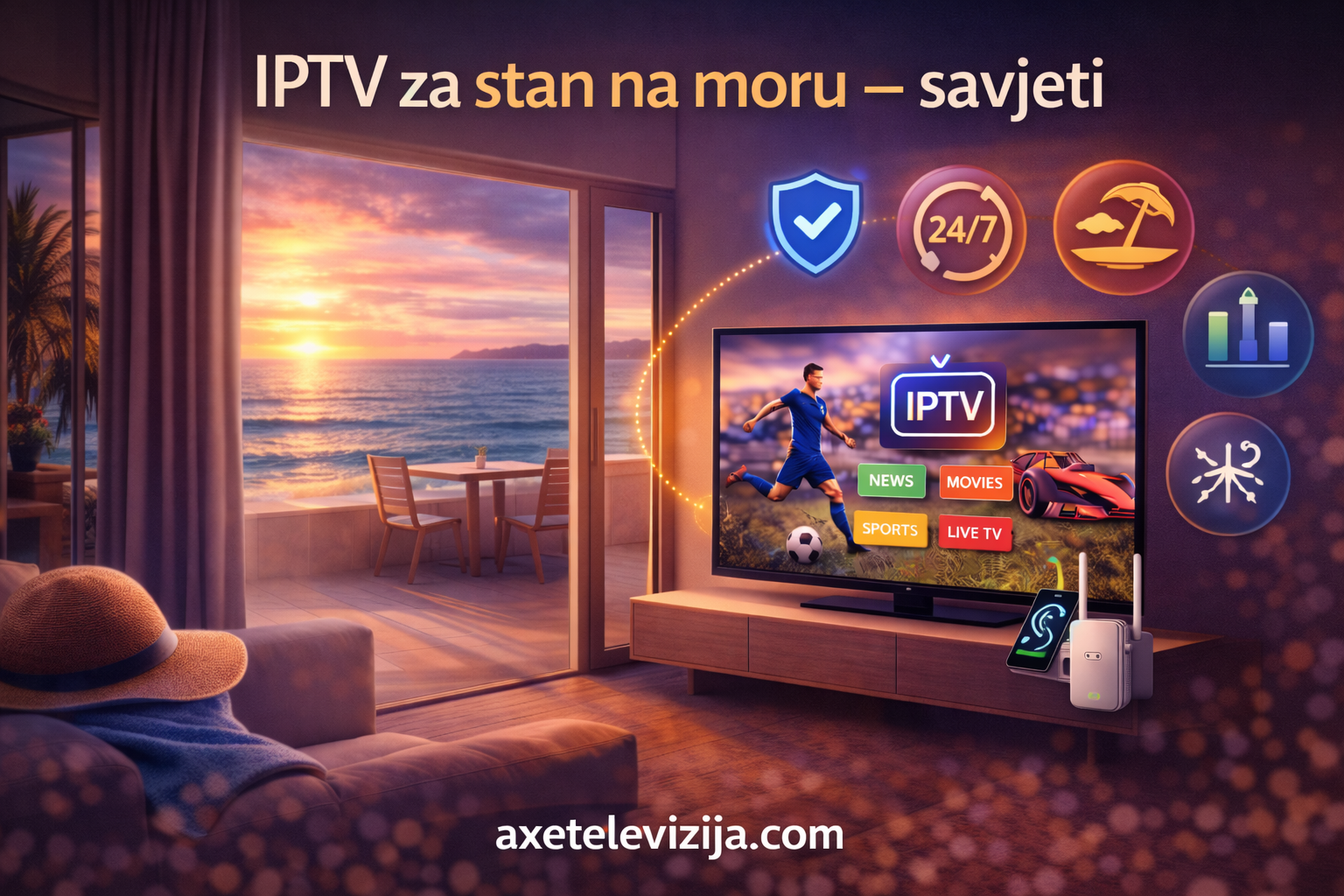 iptv za stan na moru