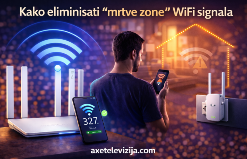 kako eliminisati mrtve zone wifi signala