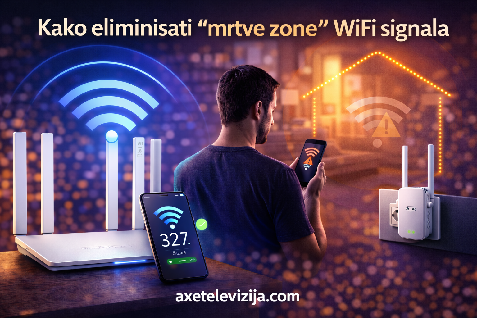 kako eliminisati mrtve zone wifi signala