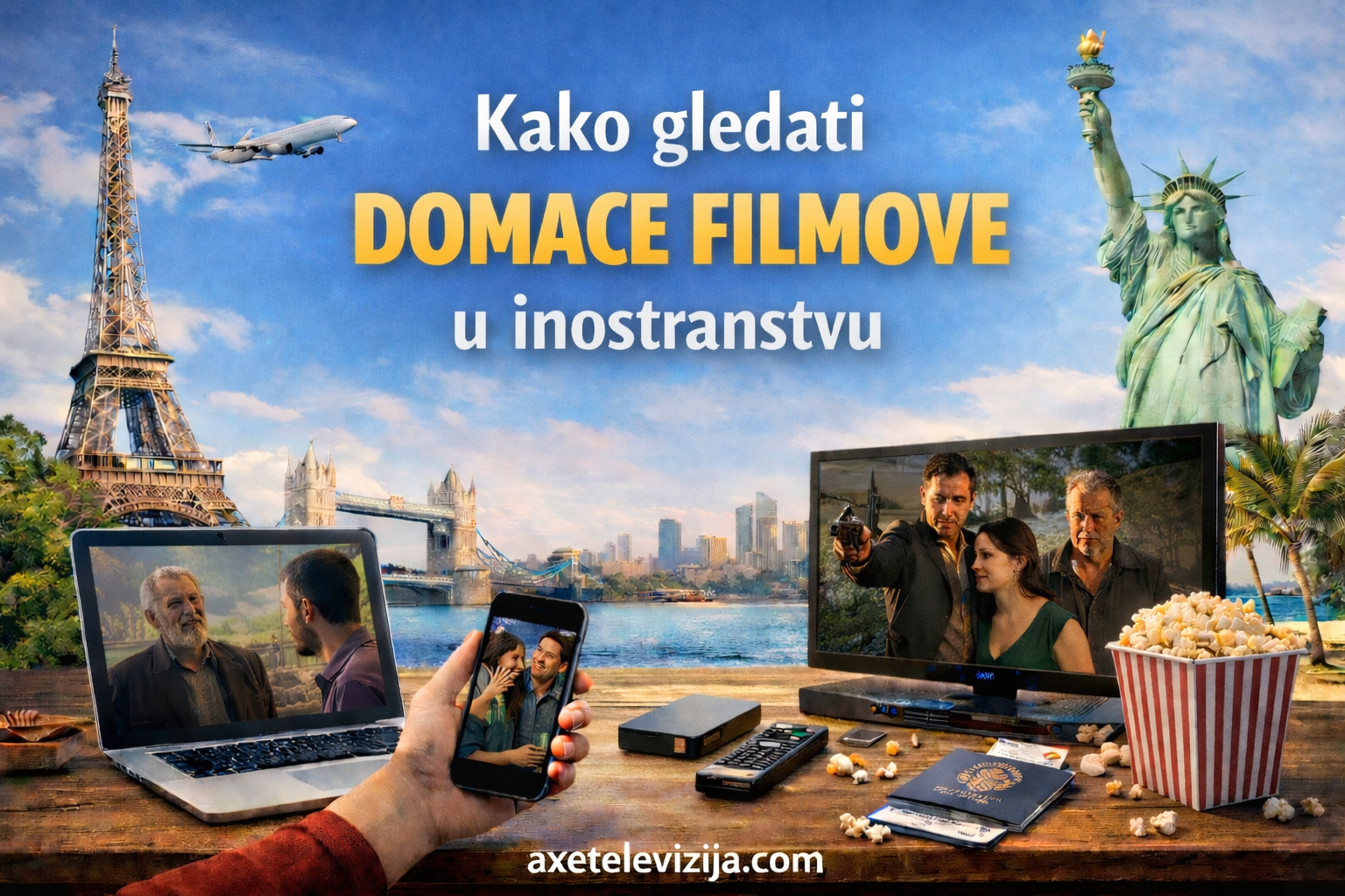 kako gledati domace filmove u inostranstvu
