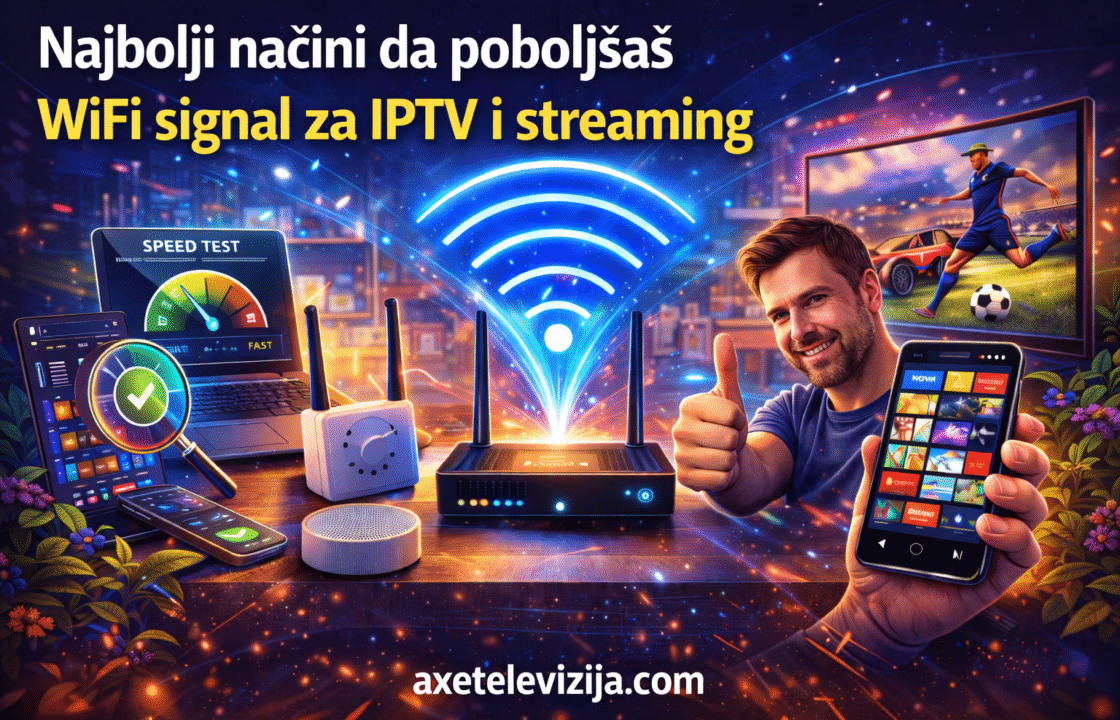 najbolji nacini da poboljsas wifi signal za iptv i streaming