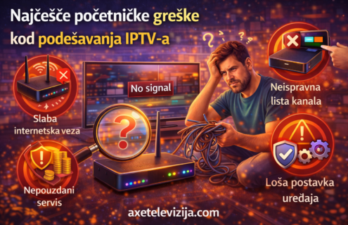 najcesce pocetnicke greske kod podesavanja iptv-a