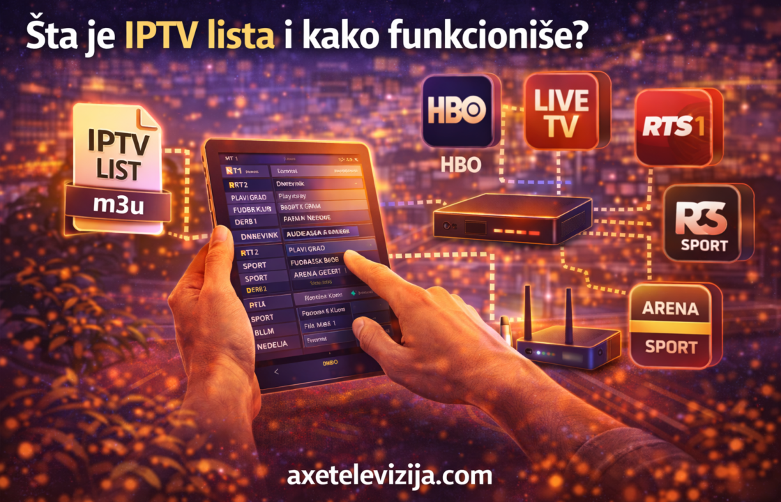 sta je iptv lista i kako funkcionise