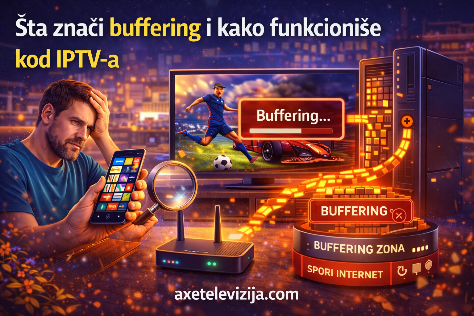 sta znaci buffering i kako funkcionise kod iptva