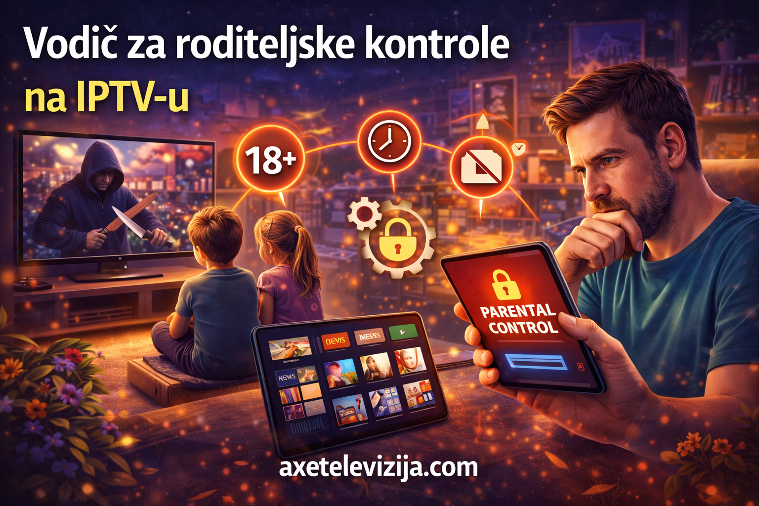 vodic za roditeljske kontrole na iptvu