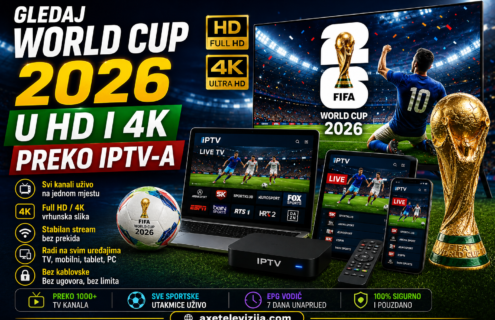 Gledaj World Cup 2026 u HD i 4K