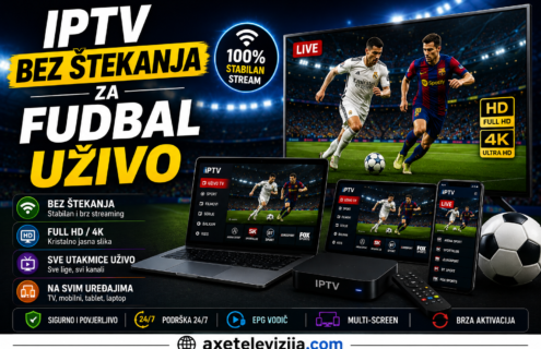 IPTV bez štekanja za fudbal uživo