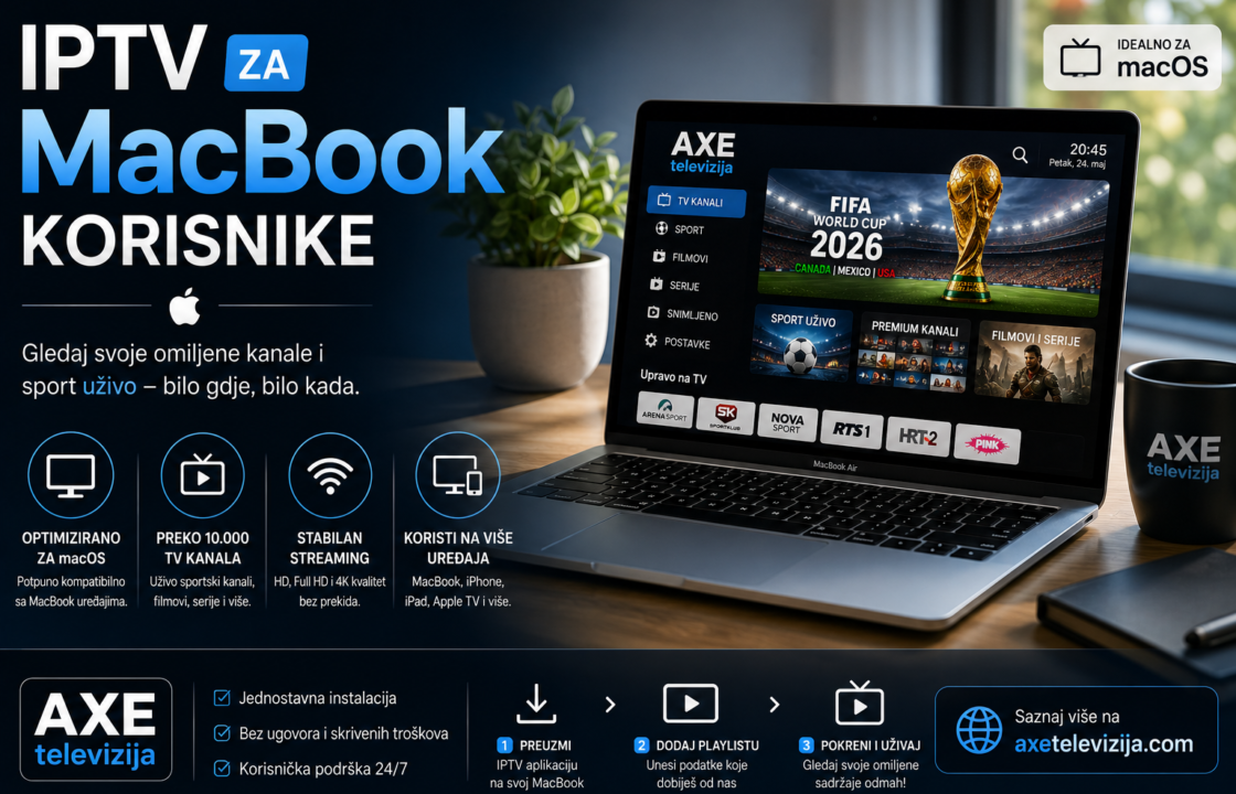 IPTV za MacBook korisnike