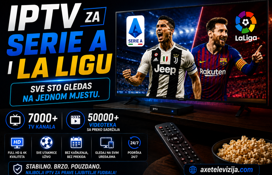 IPTV za Serie A i La Ligu