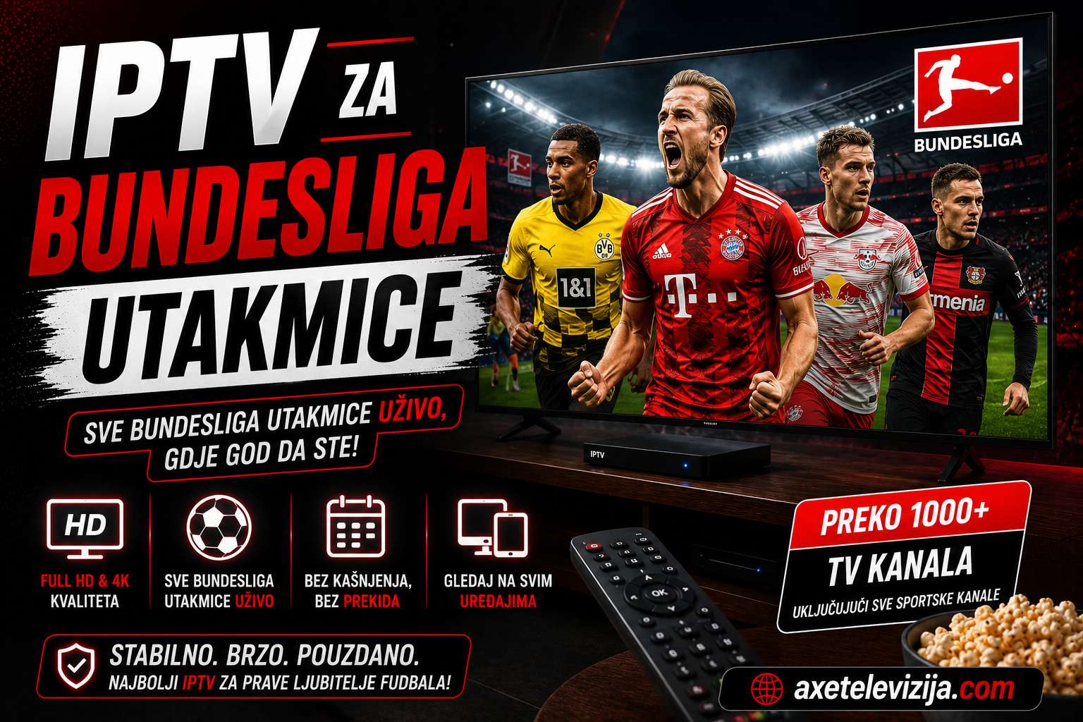IPTV za bundesliga utakmice
