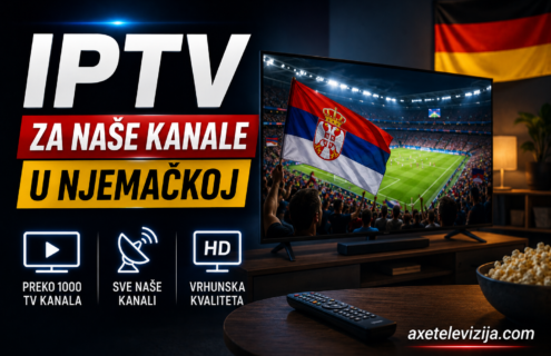 IPTV za naše kanale u Njemačkoj
