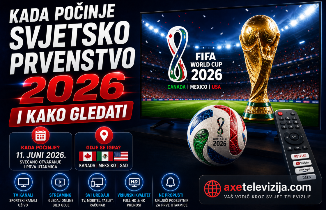 Kada počinje Svjetsko prvenstvo 2026 i kako gledati