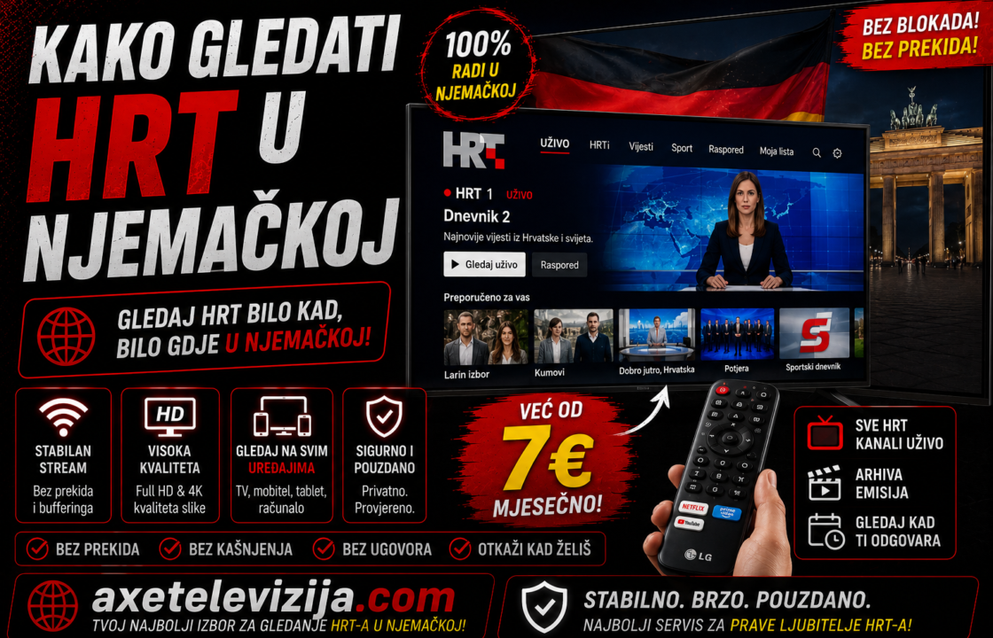 Kako gledati HRT u Njemačkoj