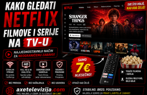 Kako gledati Netflix filmove i serije na TV-u