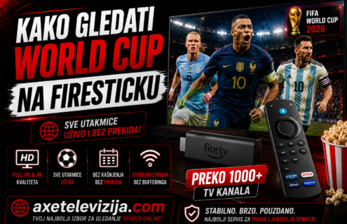 Kako gledati World Cup na Firesticku