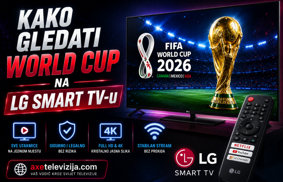 Kako gledati World Cup na LG Smart TV-u