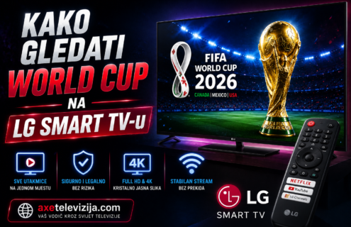Kako gledati World Cup na LG Smart TV-u