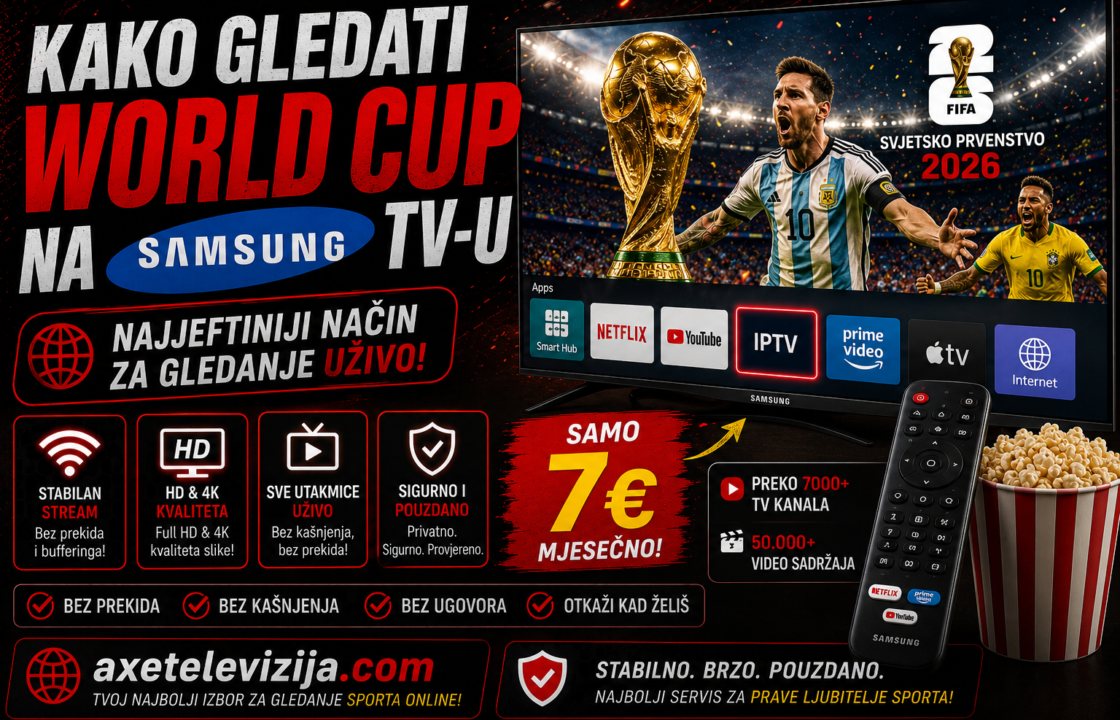 Kako gledati World Cup na Samsung TV-u