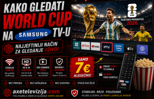 Kako gledati World Cup na Samsung TV-u